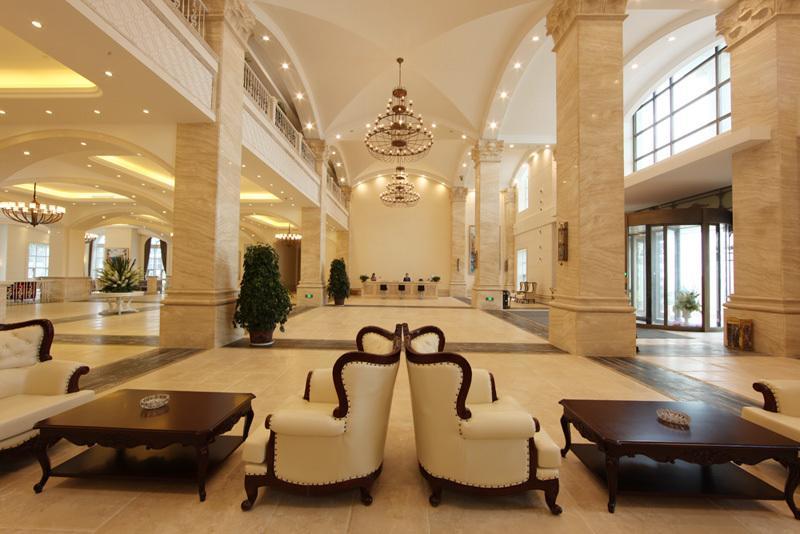 Blue Sky Hotel يانتاى المظهر الخارجي الصورة